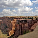 Canyon de Chelly in Chinle, Arizona, from the top of the rim