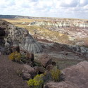 A wider view of the Painted Desert