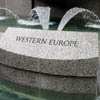 Western Europe memorial fountain